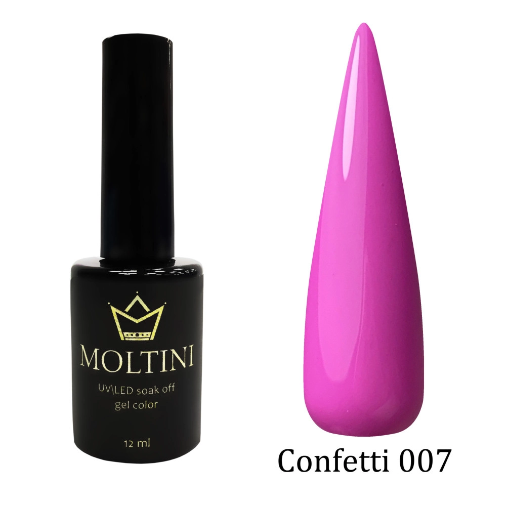 Moltini, Гель-лак Confetti 7